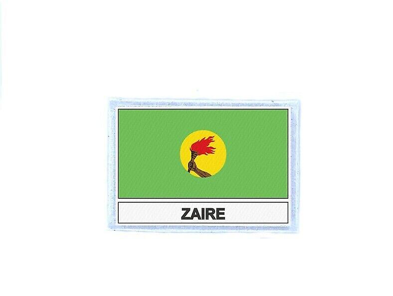 Ecusson patch badge prints ZR zaire flag