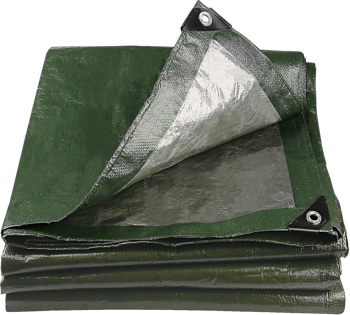 Tarpaulin Waterproof Heavy Duty 3m X 4mtarp Sheet Cover With Reinforced GrommetsMultipurpose For Out