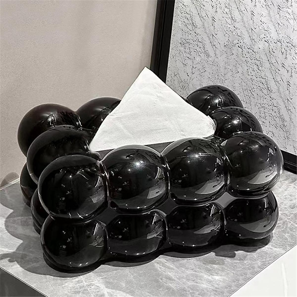 Tissue Box Holder Paper Dispenser For Bathroom Or Dining Table Stylish Tissue Organizer Decorative Napkin Design