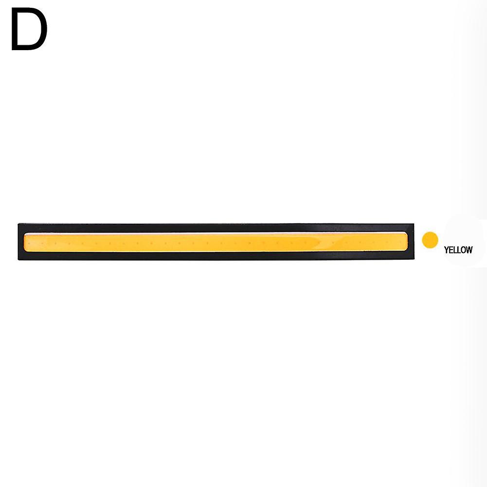 12V COB Led Strip Drl Daytime Running Lights Fog Lamp Car Driving Strap