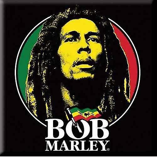 Bob Marley Face Logo Fridge Magnet