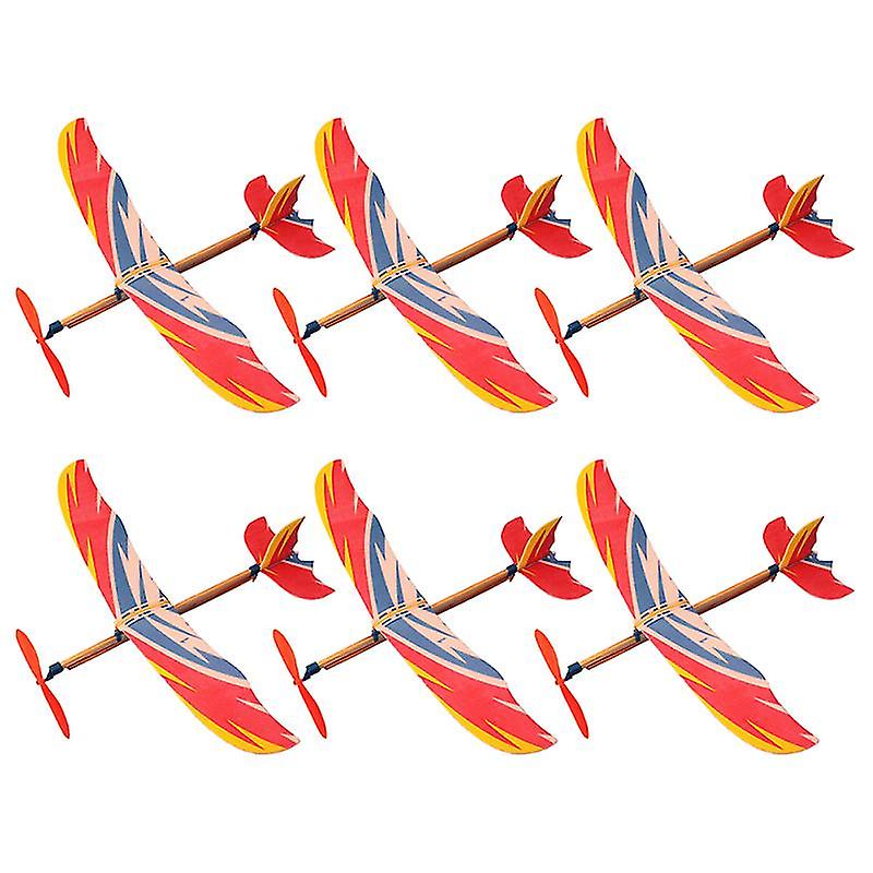 6pcs Diy Airplane Toys