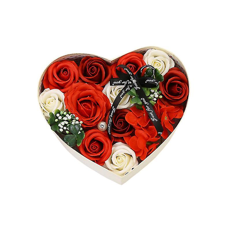 1pcs Soap Rose Flower Box
