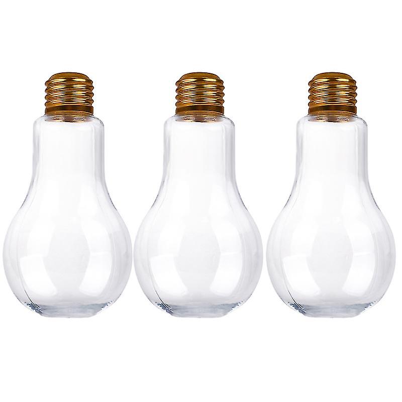 24pcs Bulb Shaped Drink Bottle