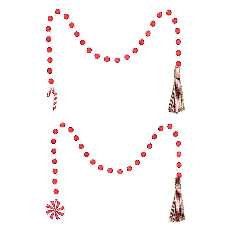 2pcs Perlen Schnur Anhänger