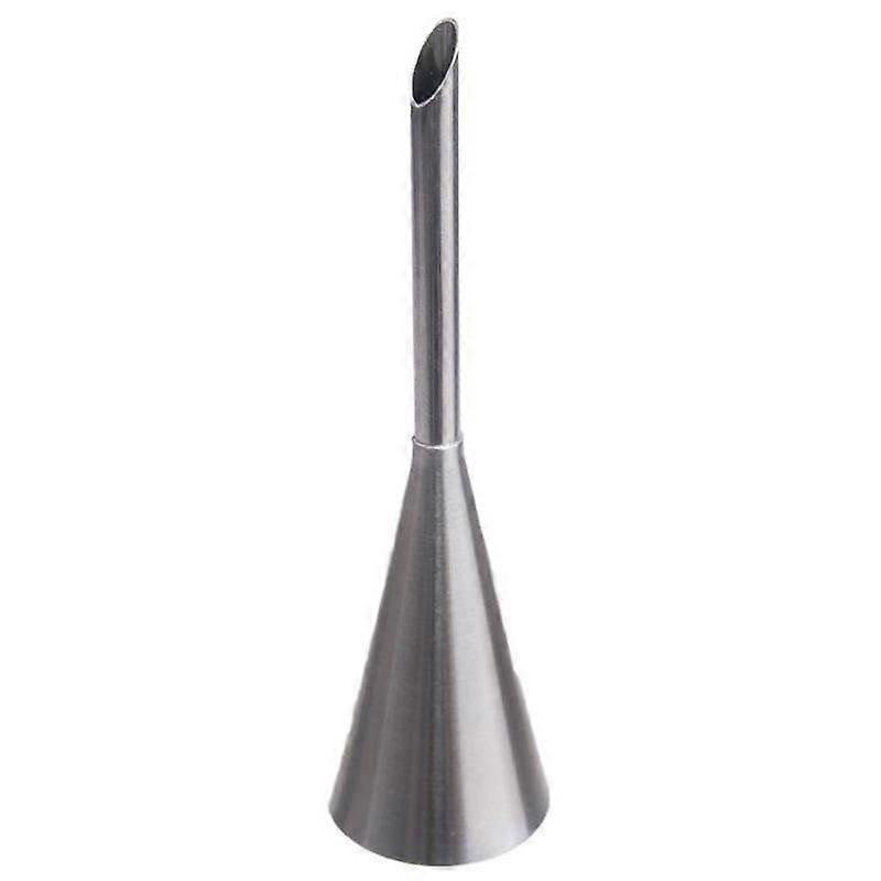Steel tip for decorating and filling desserts