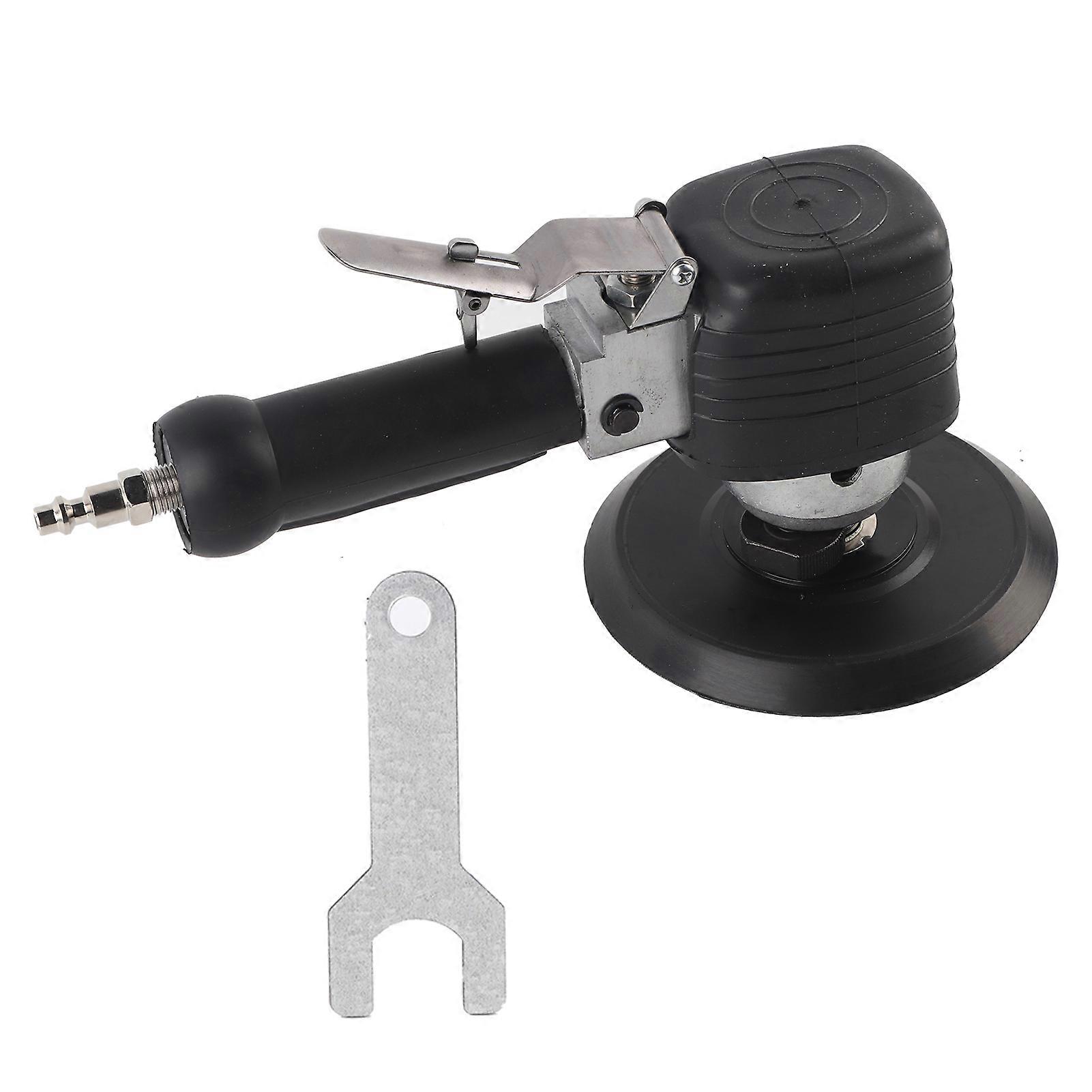 6inches Alloy Orbital Air Sander Eccentric Polishing Machine US Type Inlet Connector E2U713