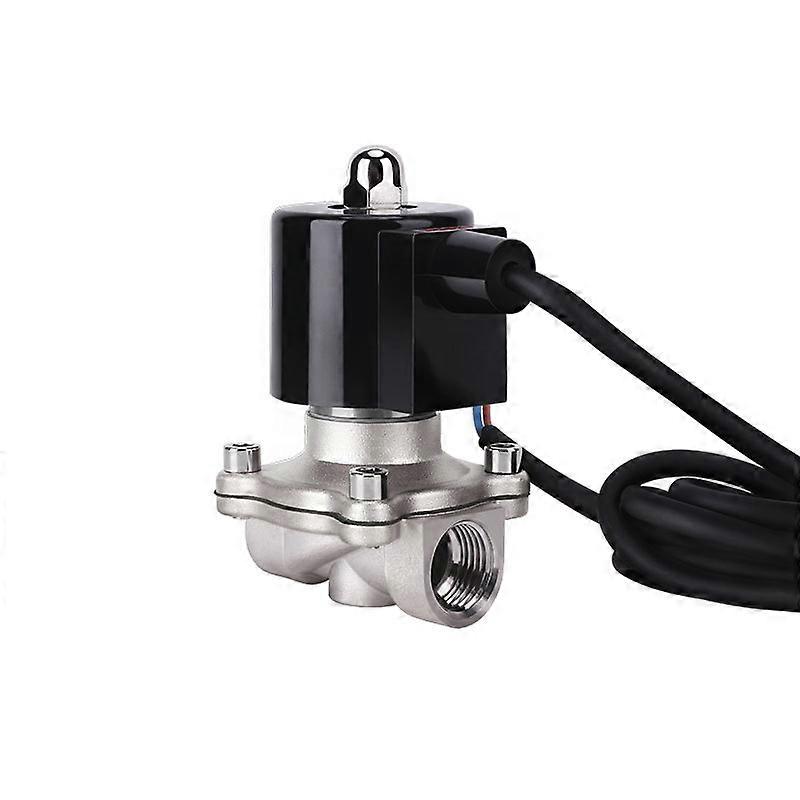 1/2" 3/4" 1"Motorized Electric Brass Globe Valves 2 Wire AC220V Three Way Stop Shut-off Valve1