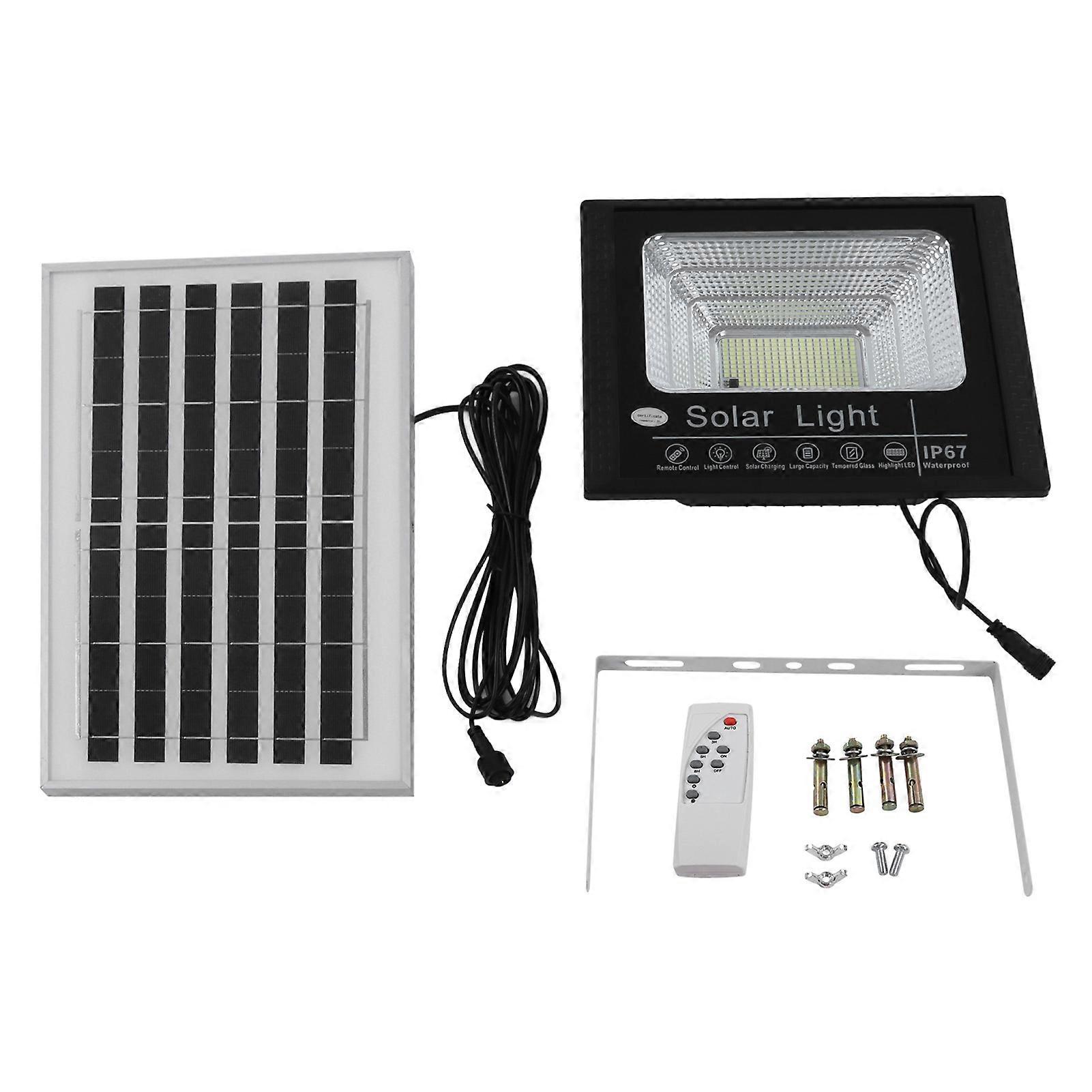 8W 6V Solar Panel Light with Remote Control Timing Function Solar Street Lamp IP67 Protection