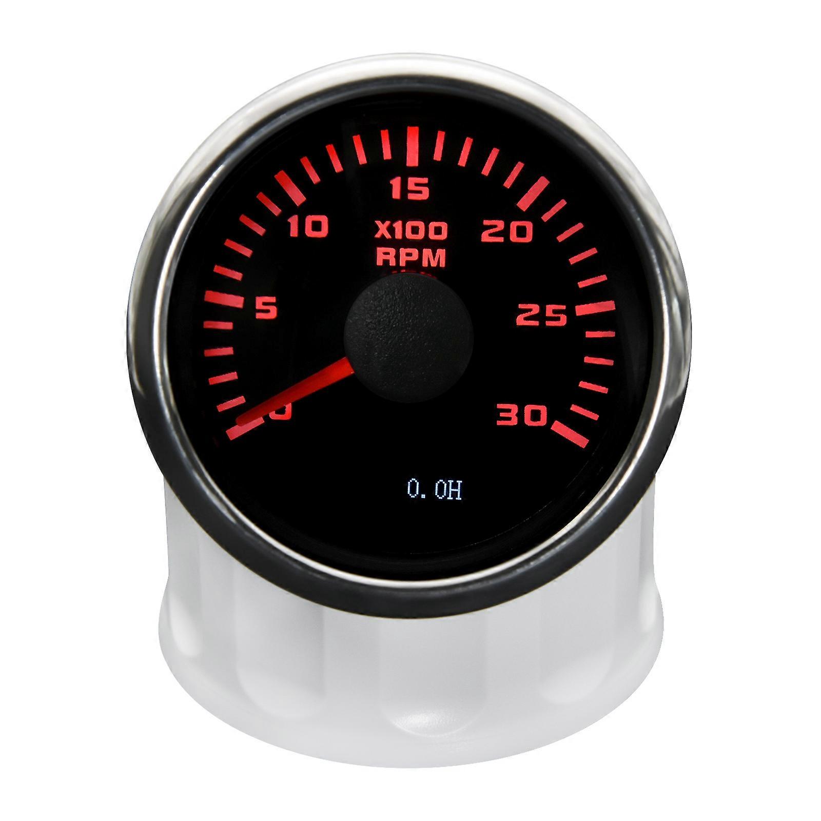 Universal 52MM Tachometer with M16 M18 Tacho Sensor 3000 4000 6000 7000 ...