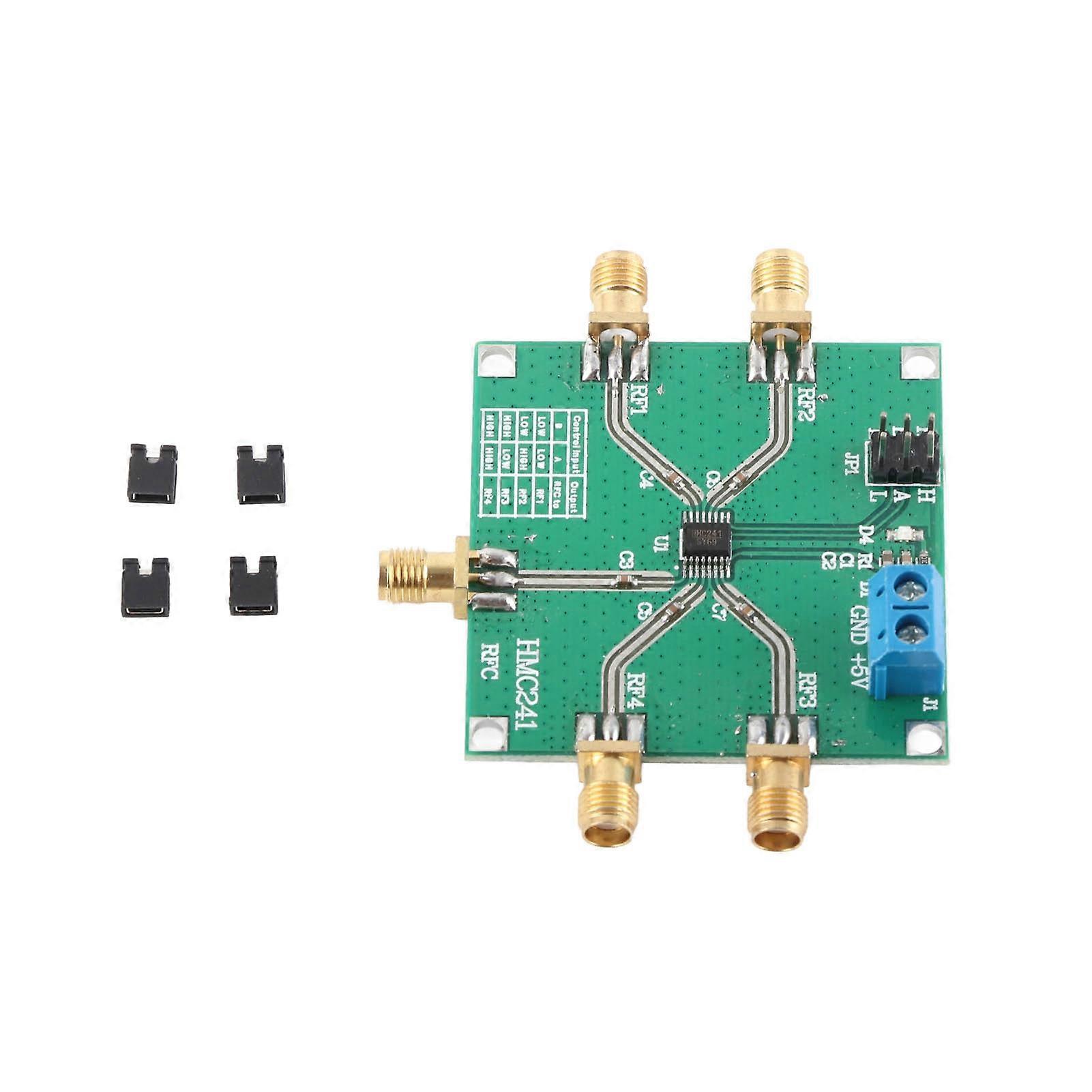 SP4T HF-Schaltplatine DC?3,5 GHz einpoliges 4-Wurf-Funk-HF-Schaltmodul für Basisstation CATV DBS