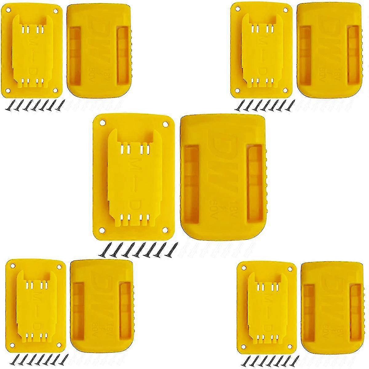 Power Tool Mount Holder Plastic Tool Hanger For Dewalt Battery