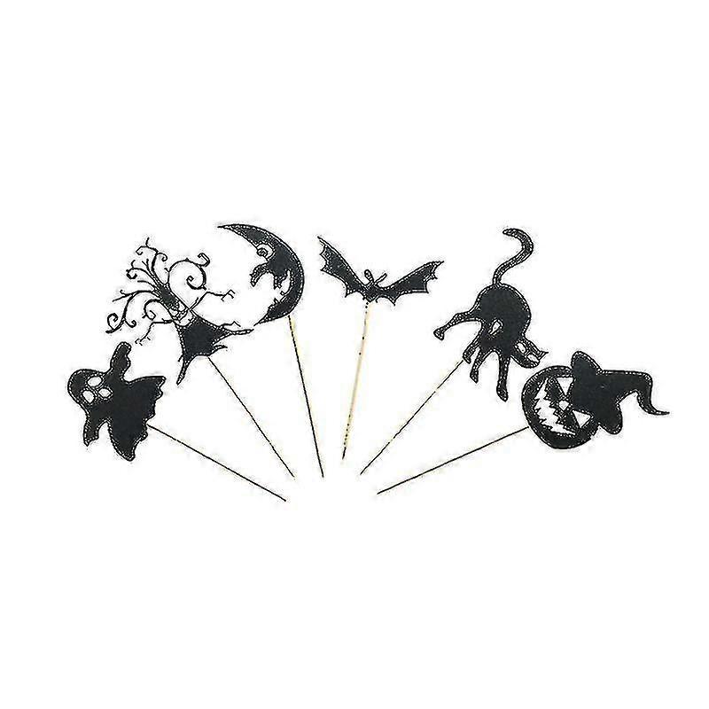 12pcs Halloween Cake Decor For Halloween Decor