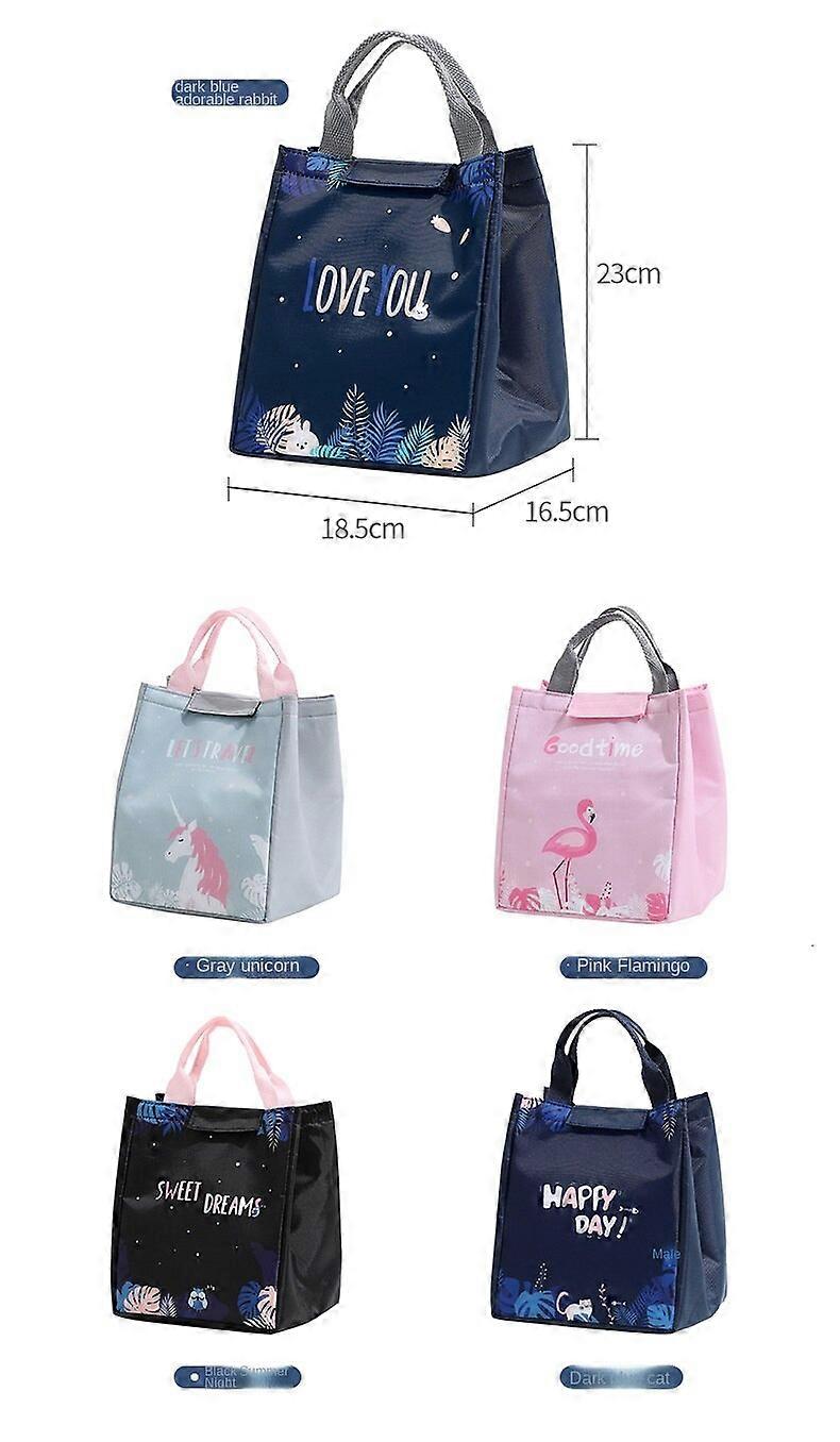 Practical Portable Lunch Bag Hot Selling Reusable Thick Aluminum Foil Insulated Lunch Box Bag