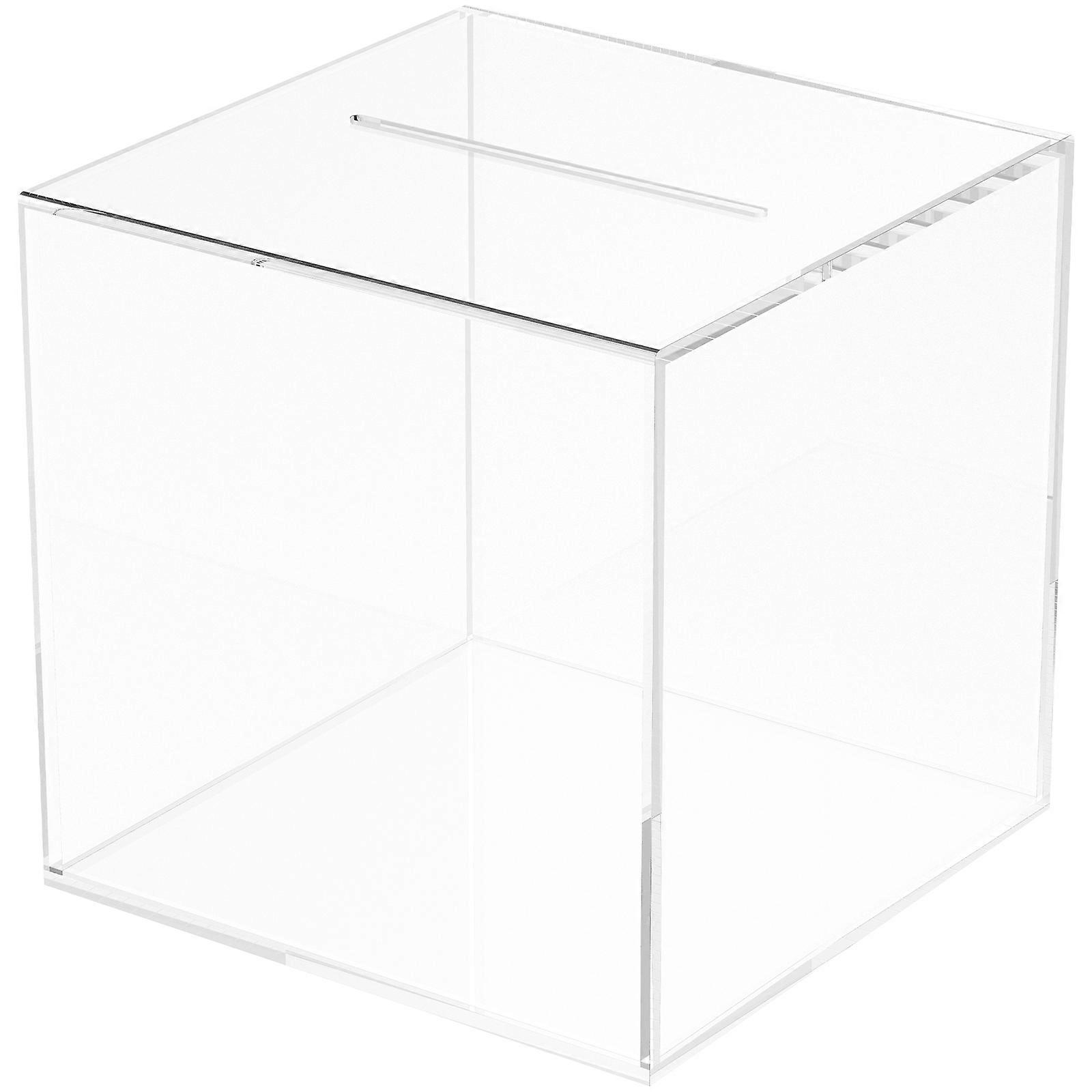 Κουμπαράς Clear Piggy Bank για ενήλικες Μη ανοιγόμενος κουμπαράς Κουμπαράς Money Box για παιδιά Διαφανή νομίσματα Εξοικονόμηση δοχείου μετρητών ποτ