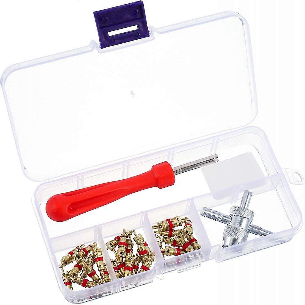 32-piece tire valve remover tire valve insert car valve