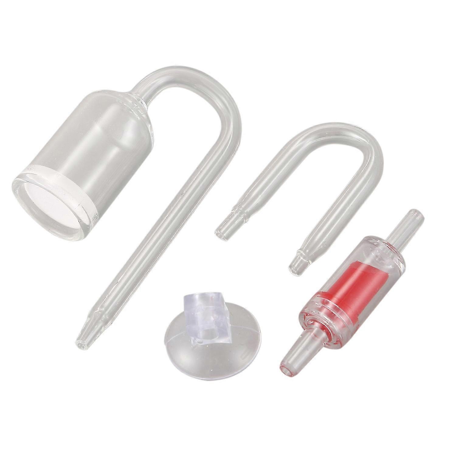Aquarium Glass Co2 Diffuser U Shape Tube Set For Fertilizer Fish