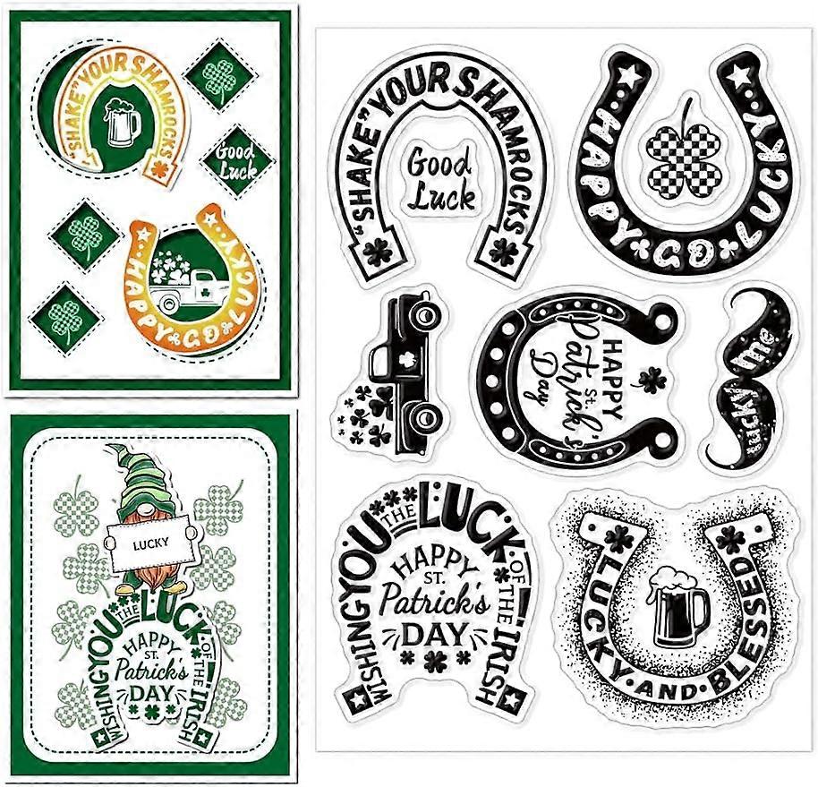 1Sheet Horseshoe Clear Silicone Stamps