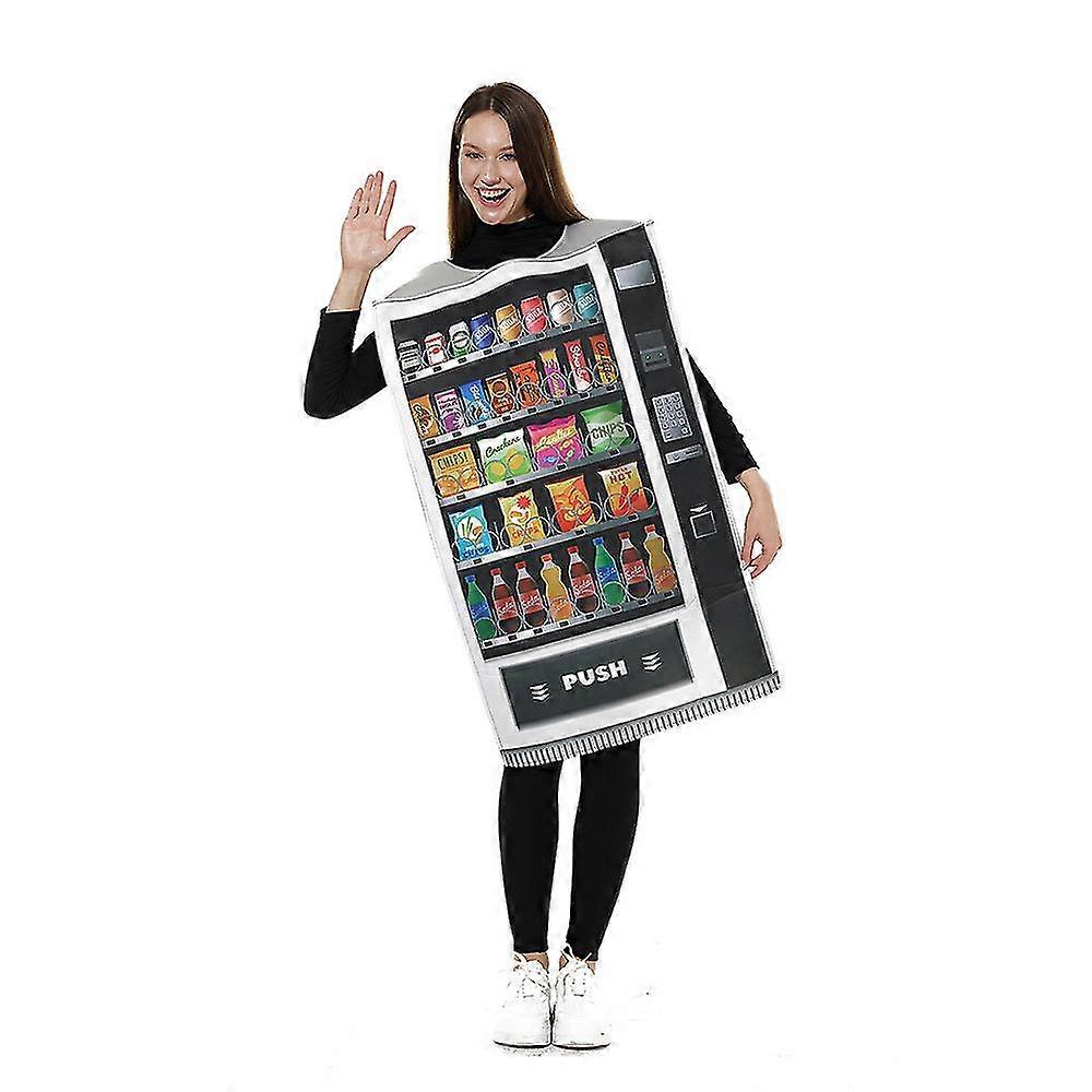 Funny Vending Machine Costume For Adults Halloween Cosplay Carnival ...