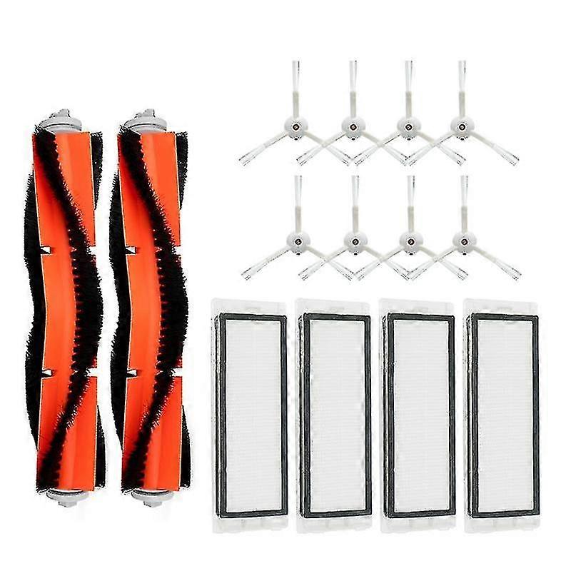 Hepa Filter + Side Brush + Main Brush For Xiaomi Roborock S50 S51