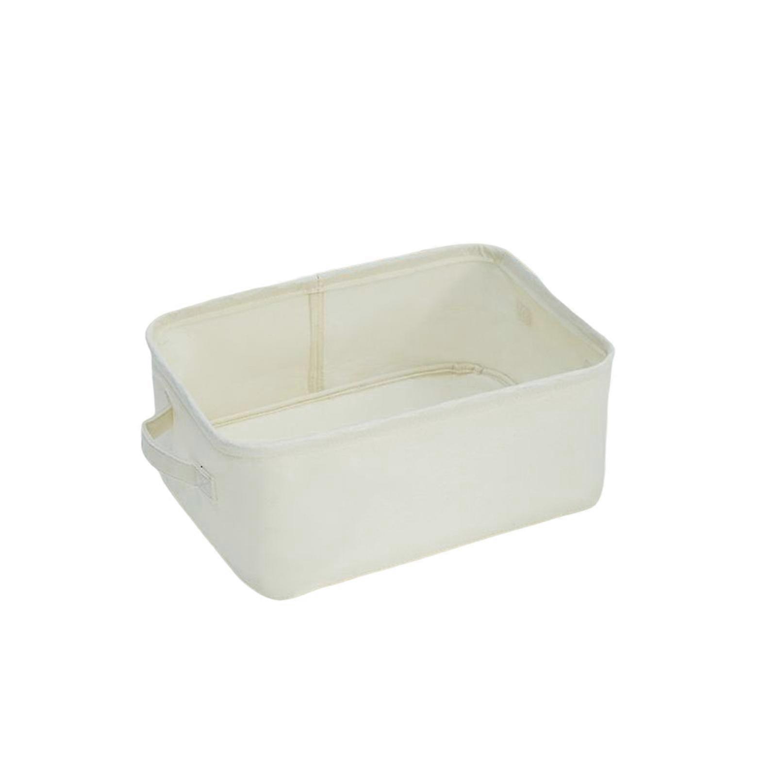 felt storage box waterproof moisture-proof basket with handle for home flat dormitory apartment