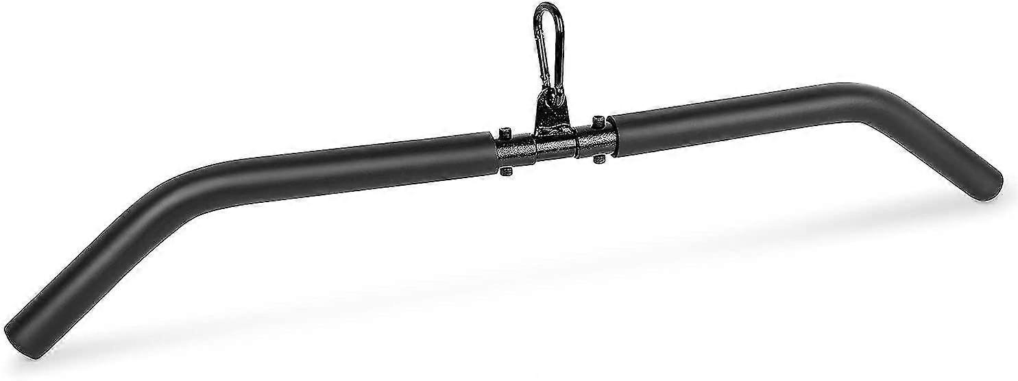 sunrain  pull down bar with rubber handle cable machine attachment, exercise  fitness home gyms for muscle building, exercises tricep back muscles, s