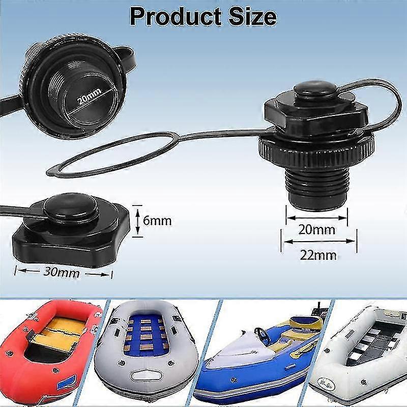 10pcs inflatable boat air valve,inflatable boat replacement caps
