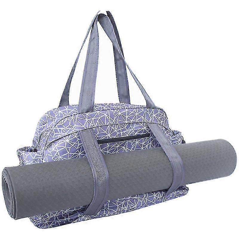 Luiwoon اليوغا حصيرة حمل حقيبة التخزين بيلاتيس الملابس وصالة الألعاب الرياضية الملحقات الناقل سعة كبيرة