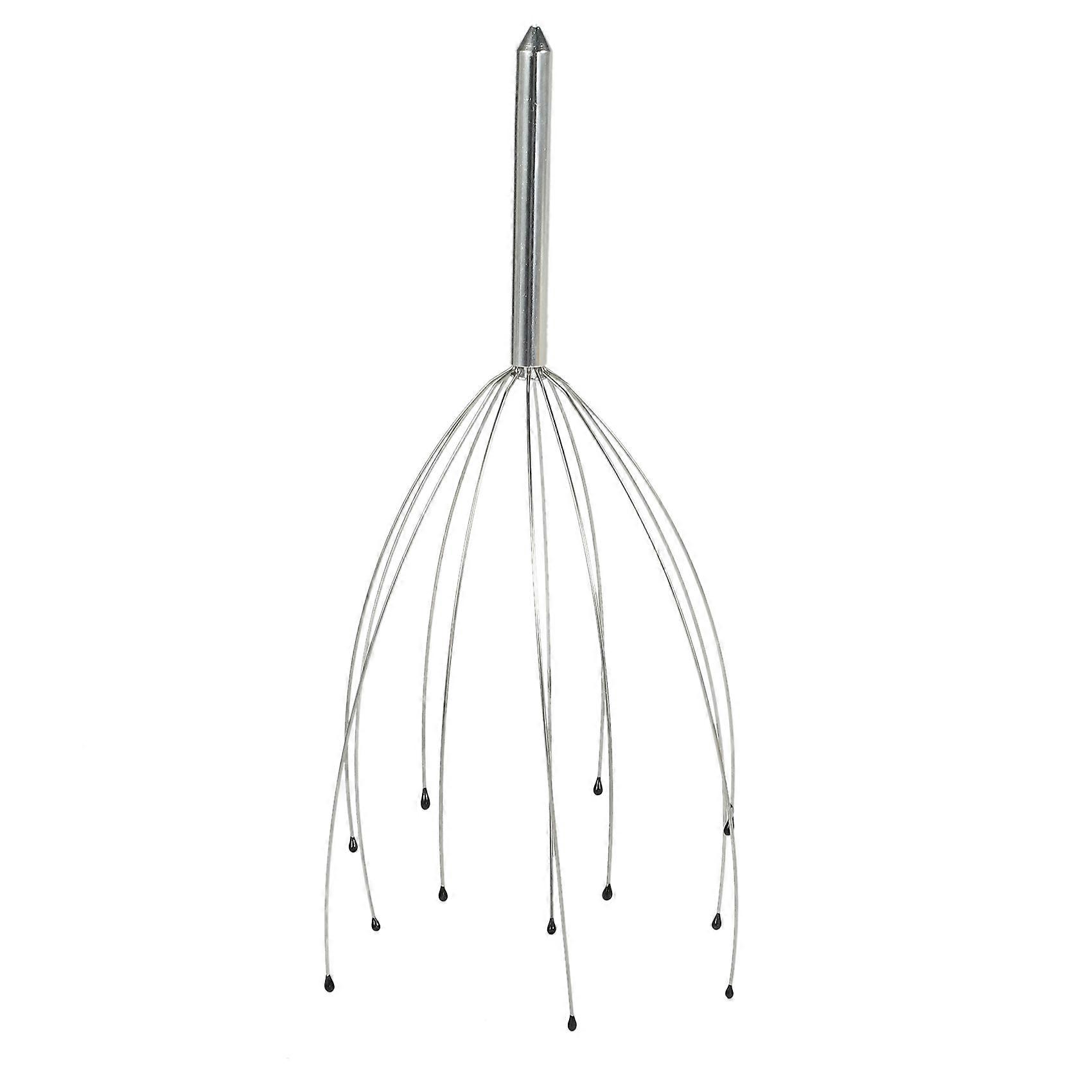 Silver Head Scalp Neck Stress Relax Massager