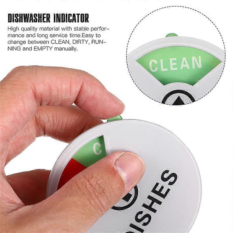 Dishwasher Magnet Clean Dirty Sign Indicator with Running Dirty Empty ...