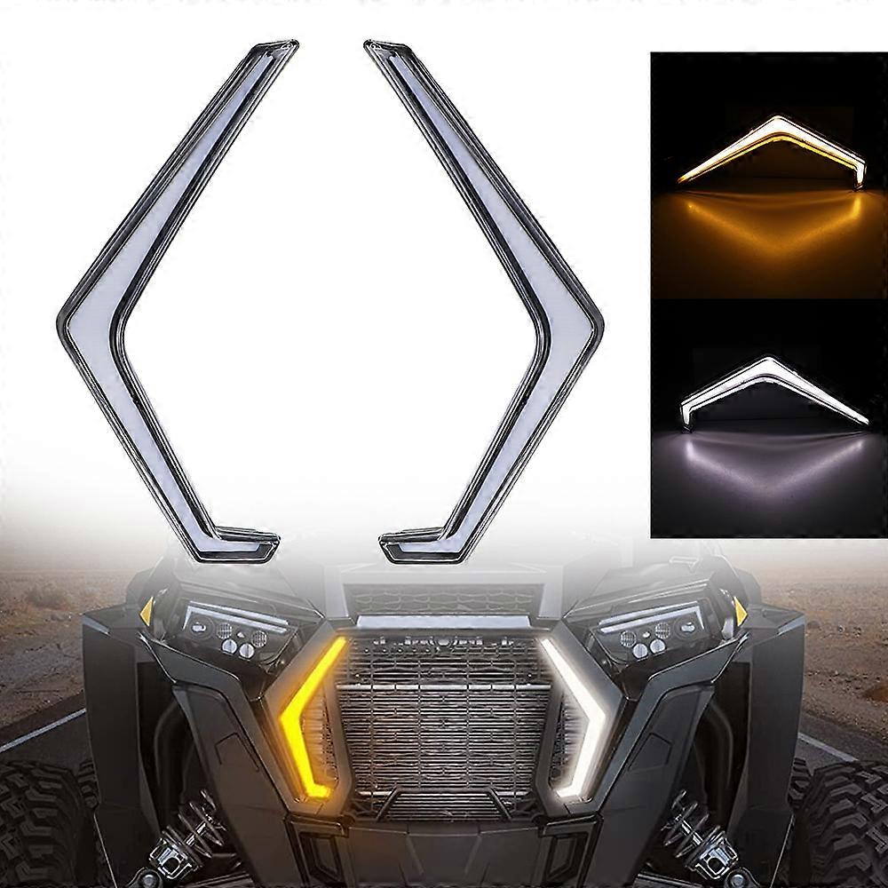 1 par UTV ATV LED främre blinkers för Polaris RZR XP 4 1000 Turbo -