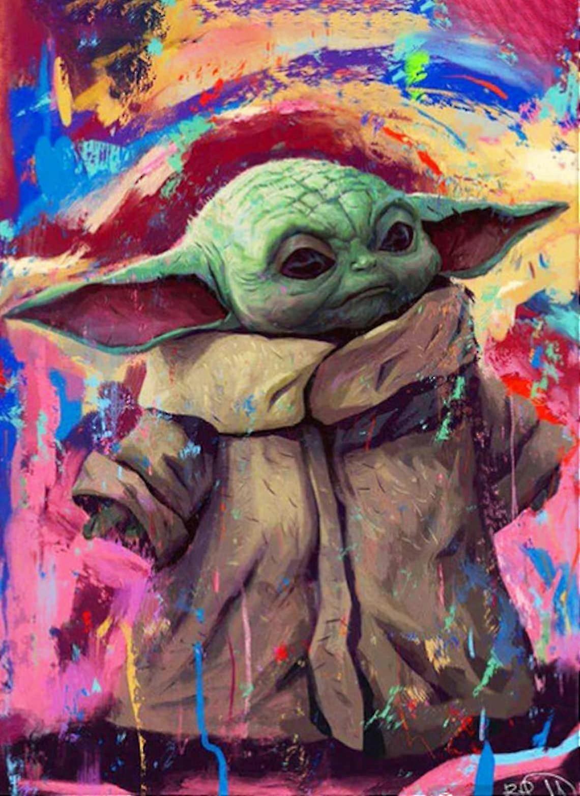 الكرتون 5D دي الماس اللوحة أنيمي الماس التطريز الصليب غرزة حرب النجوم شخصية الفسيفساء ديكور المنزل هدية هالوين