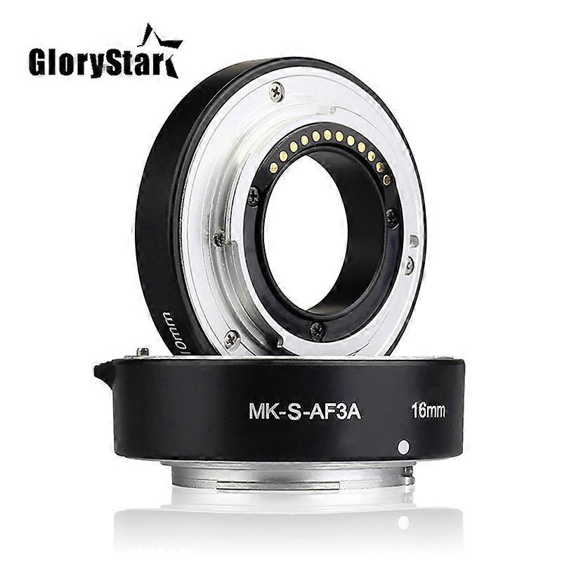 MK-S-AF3A Metal Auto Focus Macro Tube d’extension 10mm 16mm pour Sony Mirrorless a6300 a6000 a7 a7SII NEX E-MOUNT Camera mk s af3 a