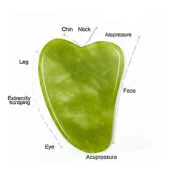 Guasha massaggio in pietra naturale viso rullo giada gua sha massaggio set di strumenti per spa viso corpo rouleau de massaggio rouleau viso