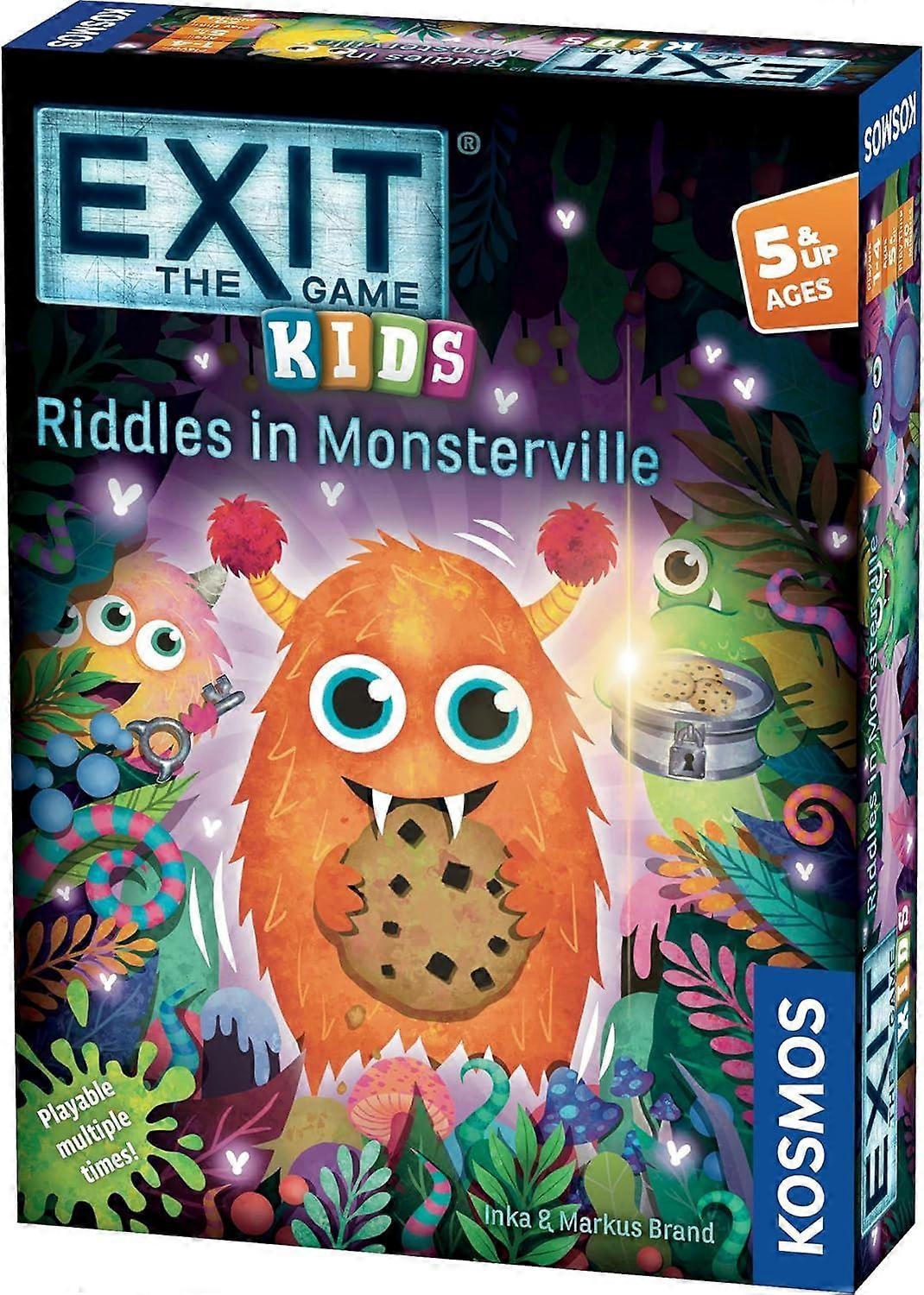 EXiT Riddle Monsterville Kids Board Game