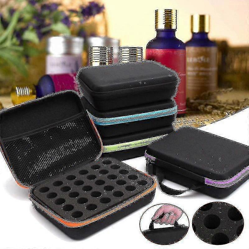 Essential Oil Case 30 Bottles 5ml10ml 15ml Perfume Oil Essential Oil Box Travel Portable Carrying