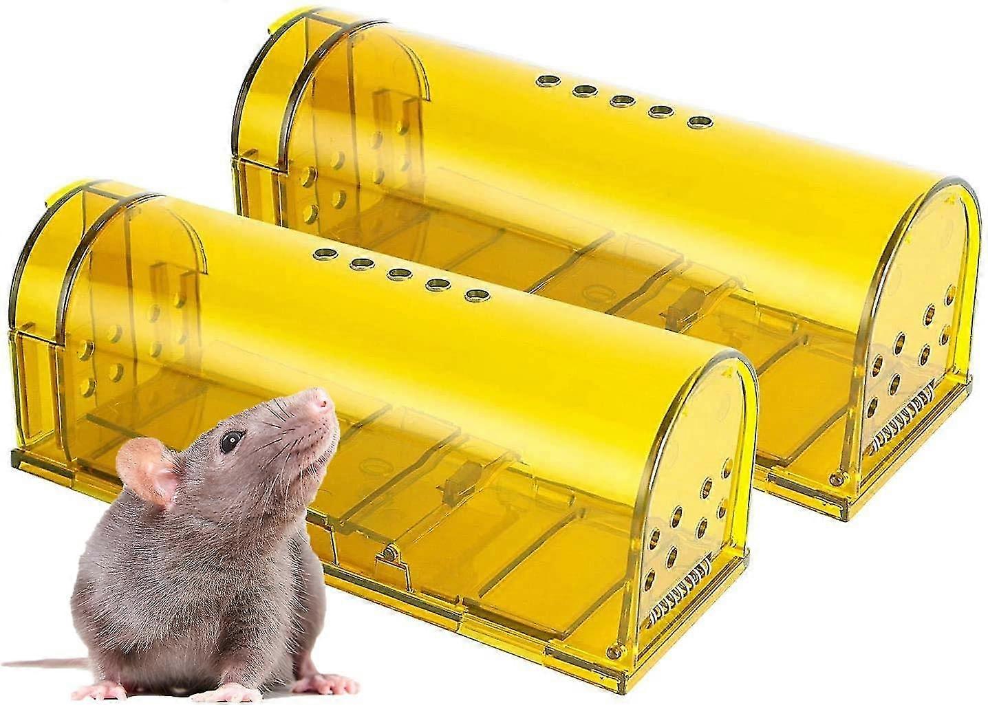 Mouse Traps, Easy To Set, Reusable Indoor/outdoor Use, Kids/pets Safe