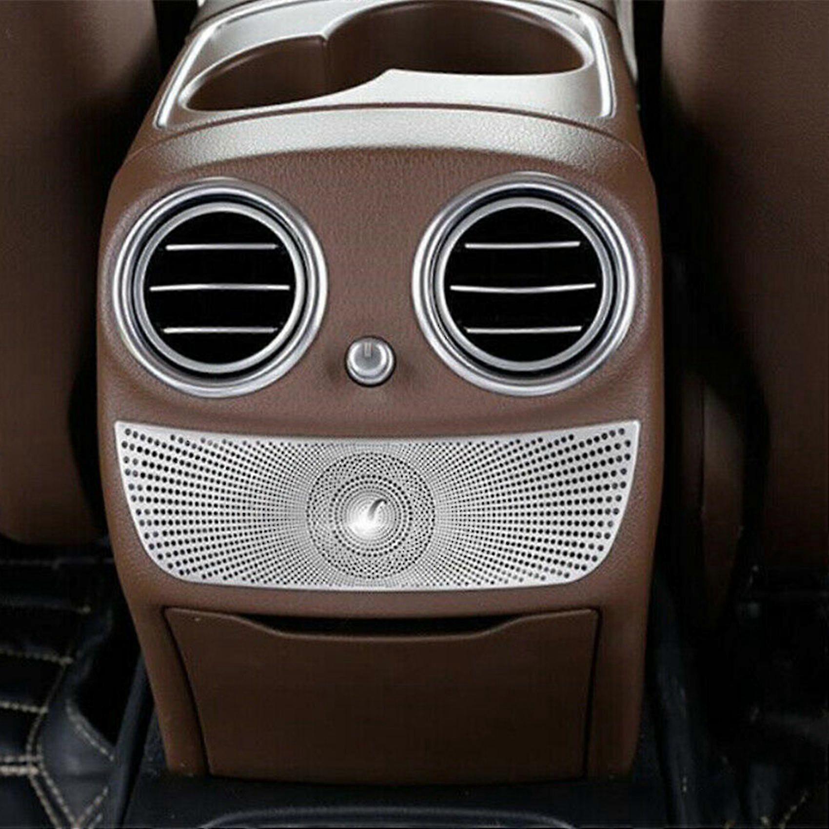 Matte Silver Rear Armrest Air Vent Outlet Cover Trim For E Class W213 C Class W205 Glc X253 Glc260