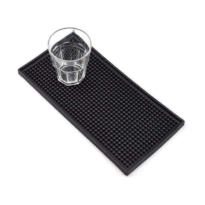 Rubber Bar Mat,30*15cm Black Bar Service