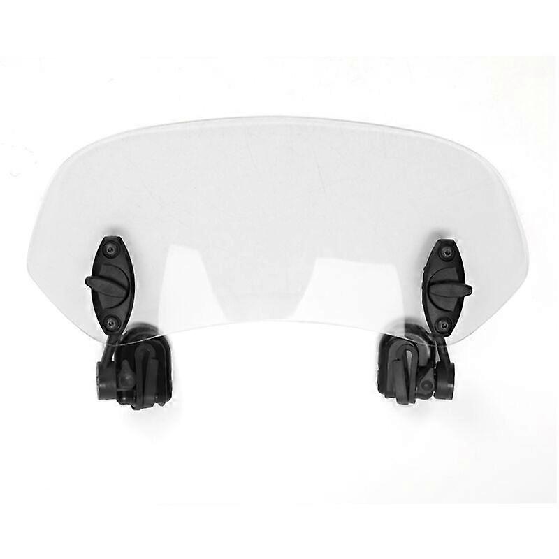 Universal Motorcycle Adjustable Clip On Windshield Wind Deflector Windshield Accessories