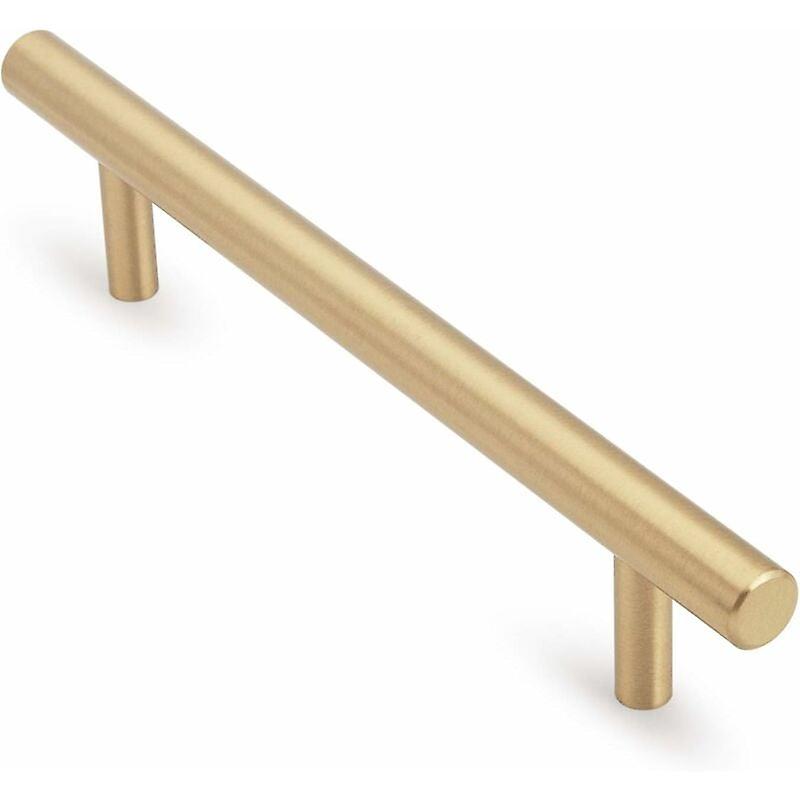 5pcs Solid Copper Furniture Handles Knobs Cabinet Bar Drawer Hardware Pulls