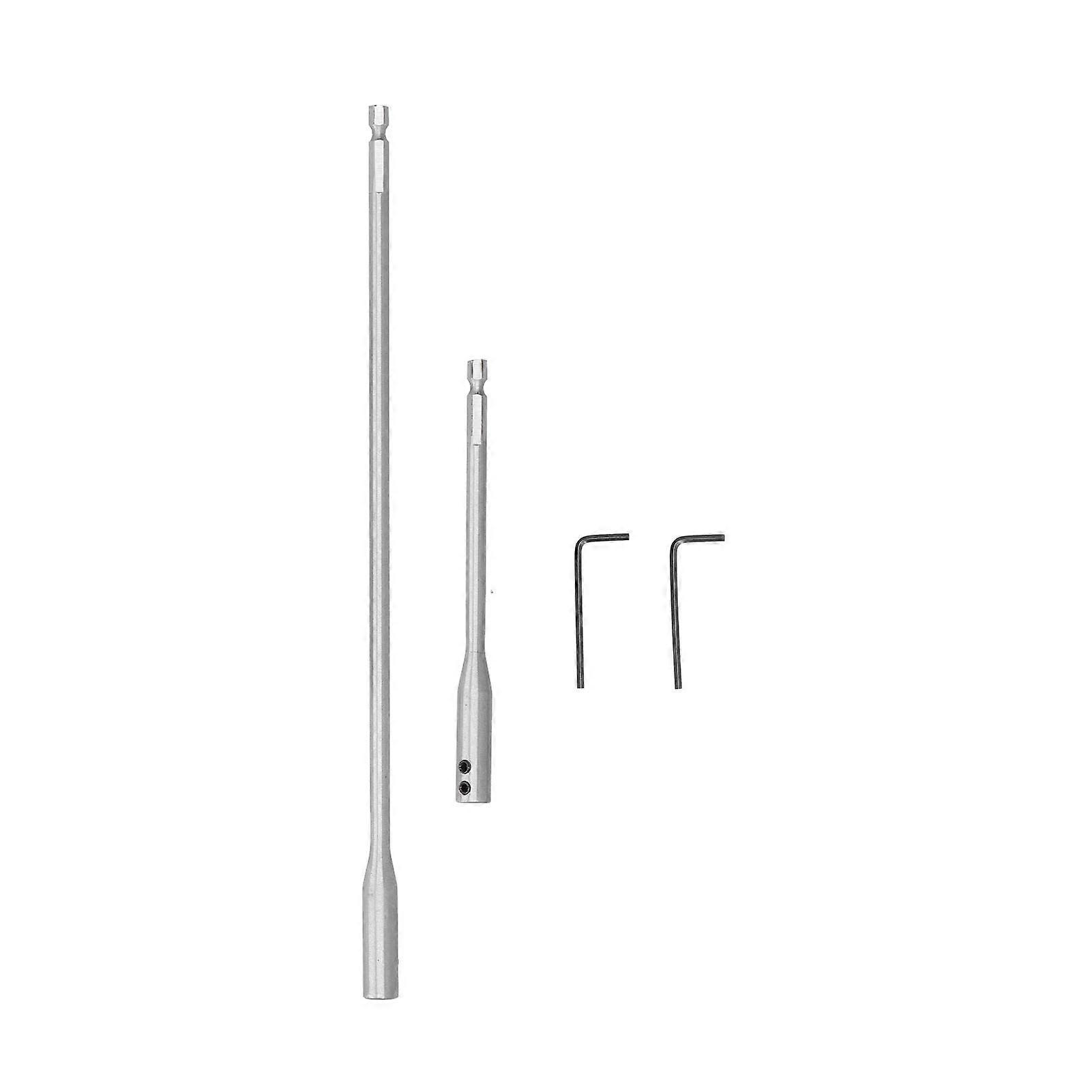 Drill Bit Extension High Carbon Steel Accurate Finish Polishing Durable 1/4in Shank Extender for Mechanical Engineering