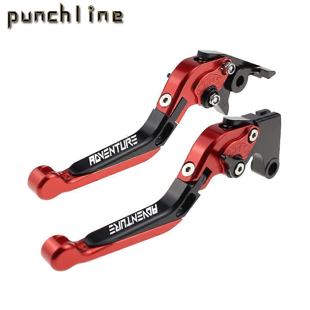 Fit For Super Adventure 1290 S T R 1190 Adventure R Motorcycle CNC Accessories Folding Extendable Brake Clutch Levers Handle Set