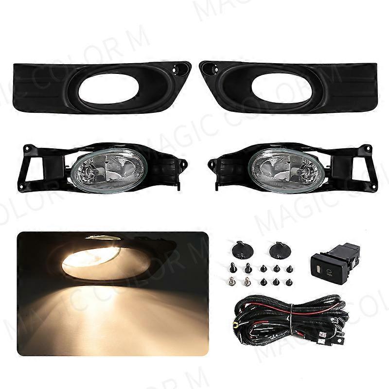 For Honda Fit / Jazz Shuttle 2011 2012 2013 2014 2015 2016 Fog Light Halogen Car Front Bumper Lamp Daytime Running Light DRL 12V