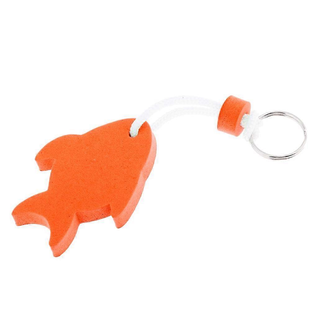 10x Fish Foam Floating Keyring Key Float Key Fob for Yachting Boating Sailing Fishing - Various Colors