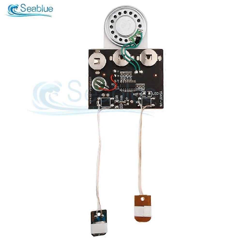 30S Sound Voice Music Recorder Board Photosensitive Sensitive Key Control Programmable Chip Audio Module for Greeting Card