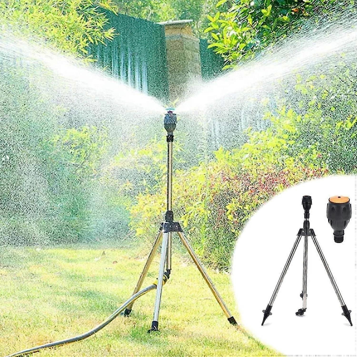 Rotating Tripod Sprinkler 360 Degree Automatic Sprinkler