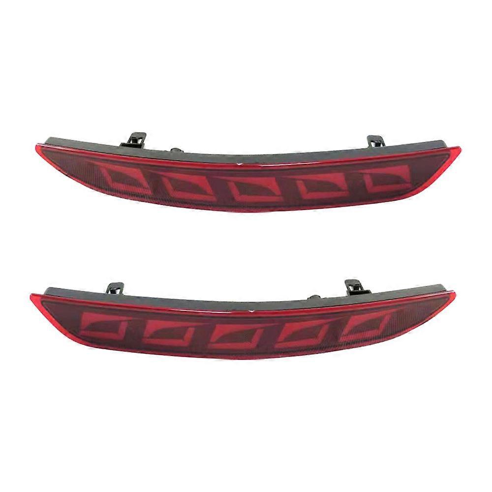 1 Set Rear Reflector Car LED Rear Bumper Brake Light Dynamic Turn Signal Light For Mazda 3 Mazda3 Axela 2019 2020 2022