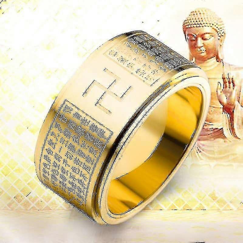 Accessories Buddhist Ornaments Rotatable Men's And Women's Stainless ...