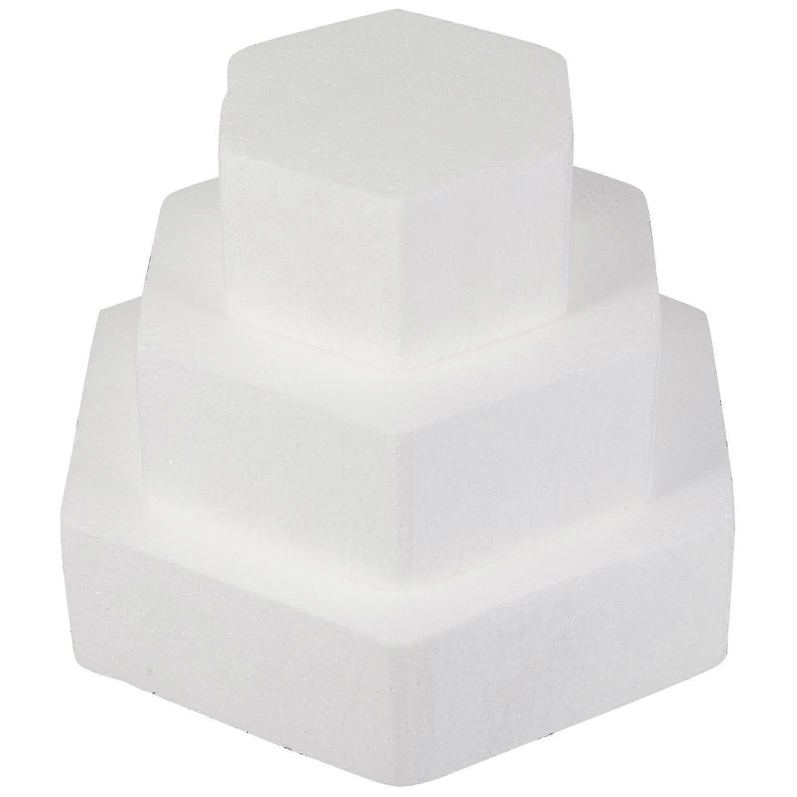 Lipgloss Sets Birthday Cakes Figurine Cake Modelling Foam Styrofoam Cake Dummies (3 Pcs)